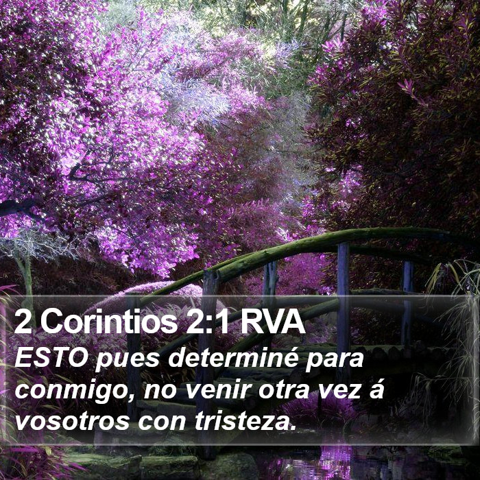 2 Corintios 2:1 RVA Bible Study