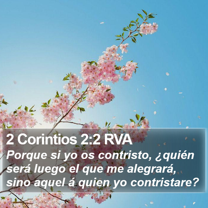 2 Corintios 2:2 RVA Bible Study