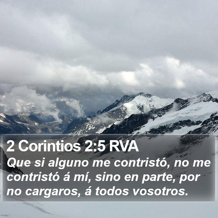 2 Corintios 2:5 RVA Bible Study