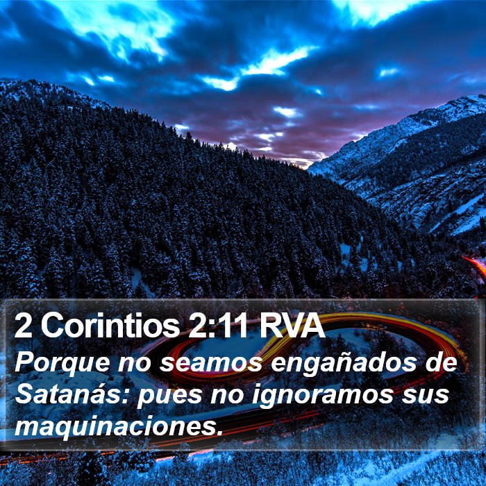 2 Corintios 2:11 RVA Bible Study