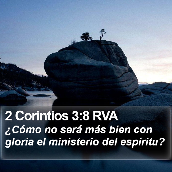 2 Corintios 3:8 RVA Bible Study