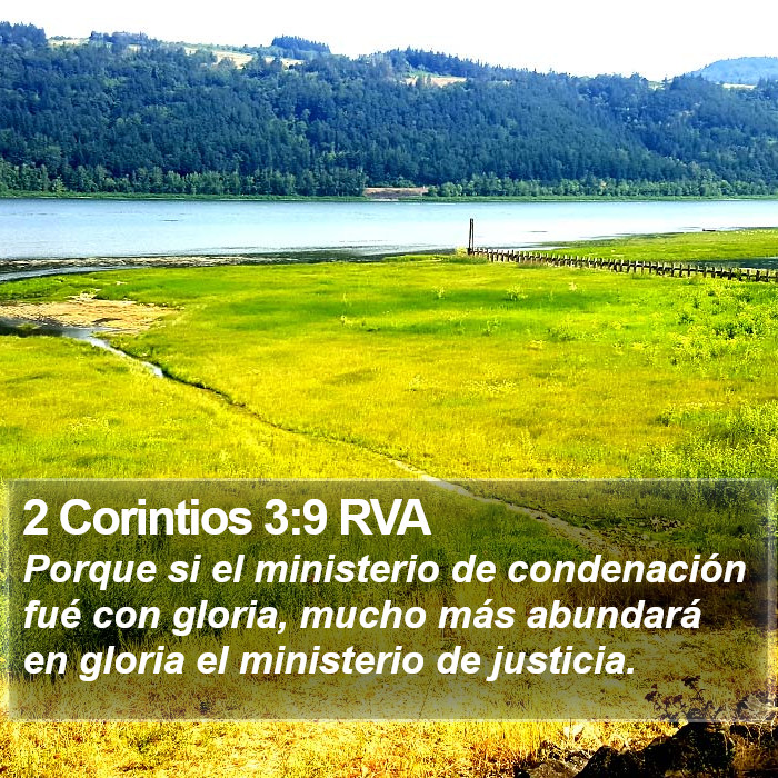 2 Corintios 3:9 RVA Bible Study