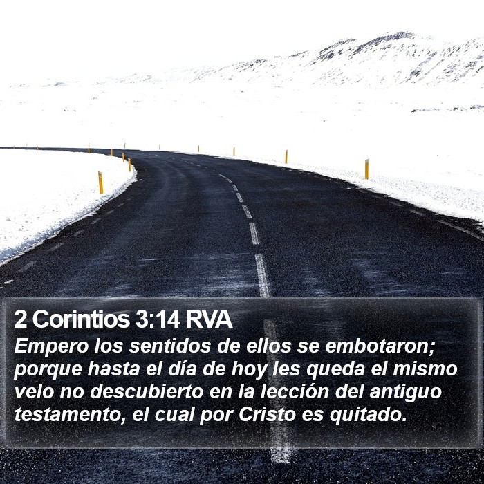 2 Corintios 3:14 RVA Bible Study