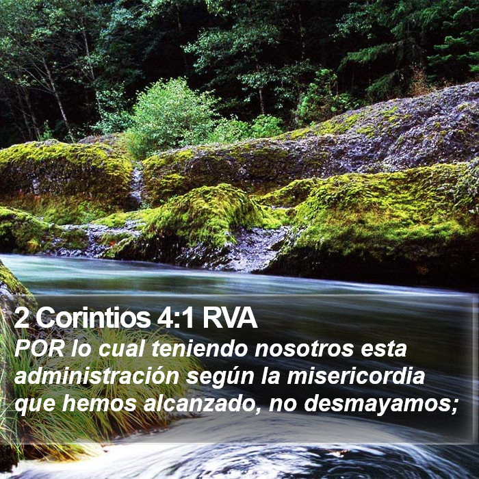 2 Corintios 4:1 RVA Bible Study