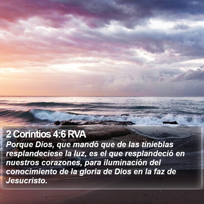 2 Corintios 4:6 RVA Bible Study