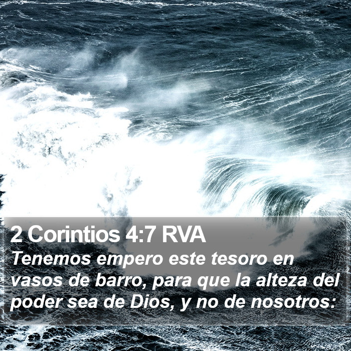 2 Corintios 4:7 RVA Bible Study