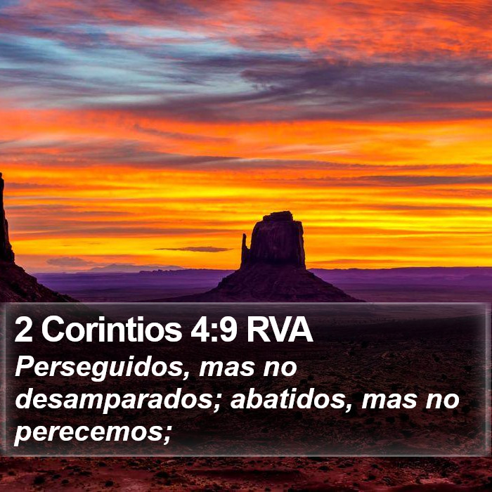 2 Corintios 4:9 RVA Bible Study