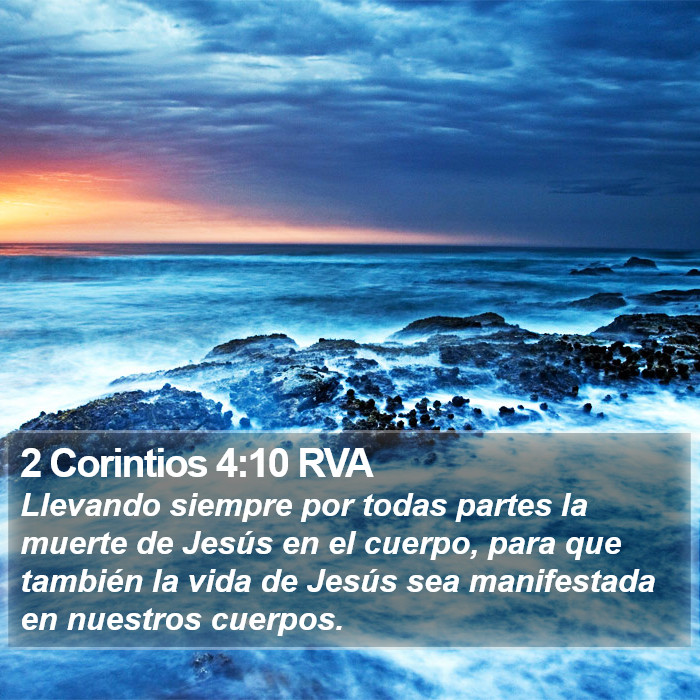 2 Corintios 4:10 RVA Bible Study