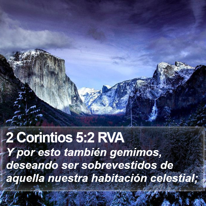 2 Corintios 5:2 RVA Bible Study