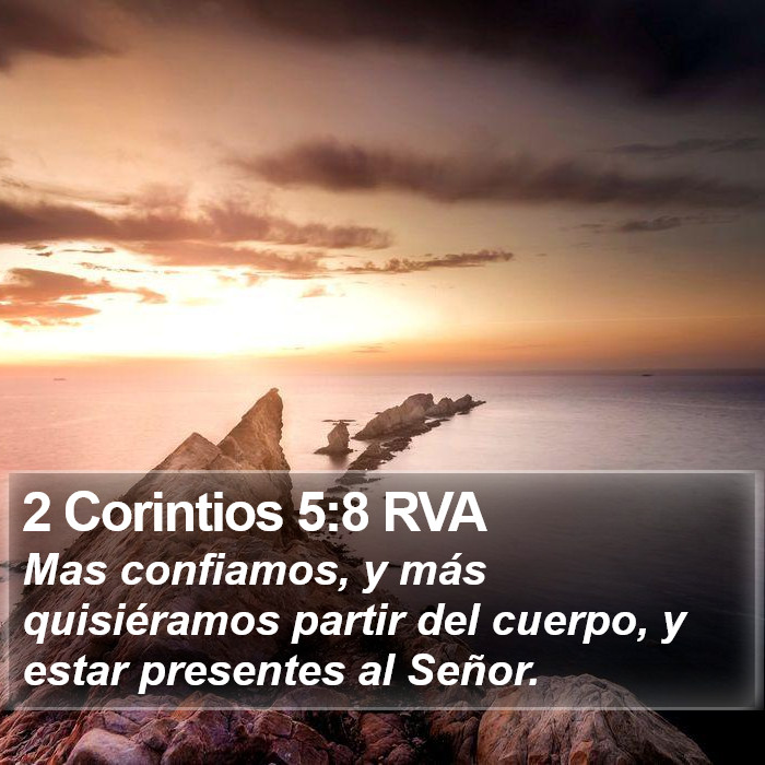 2 Corintios 5:8 RVA Bible Study