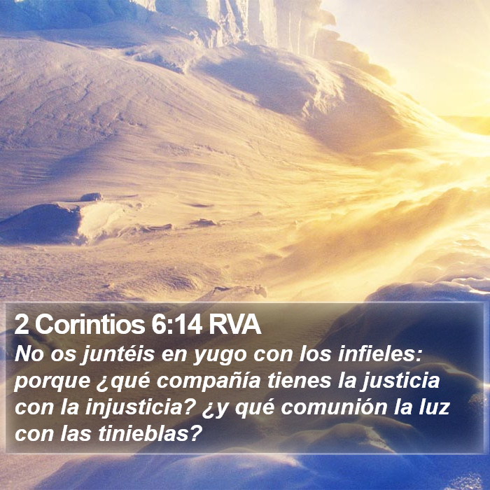 2 Corintios 6:14 RVA Bible Study