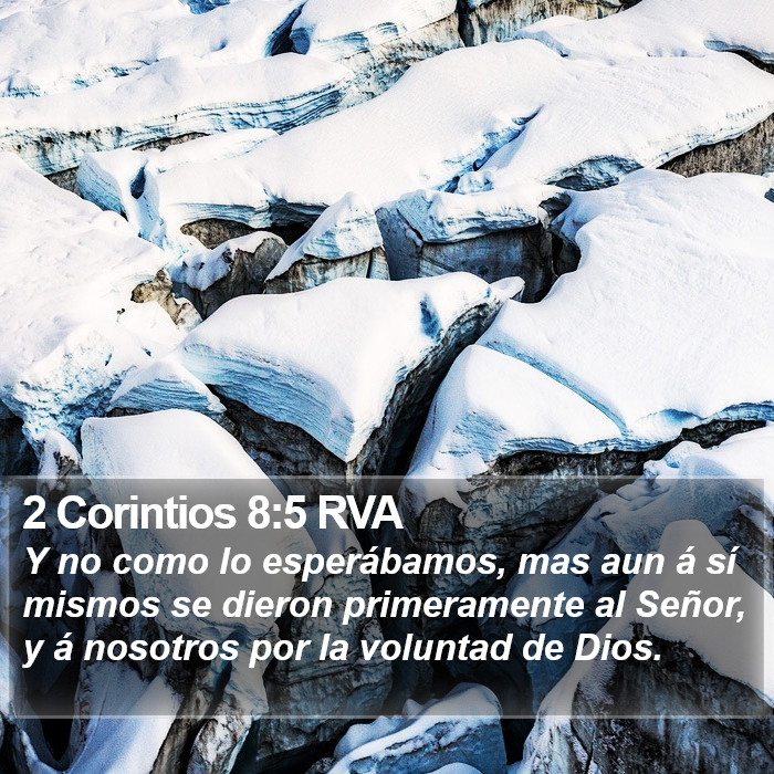 2 Corintios 8:5 RVA Bible Study