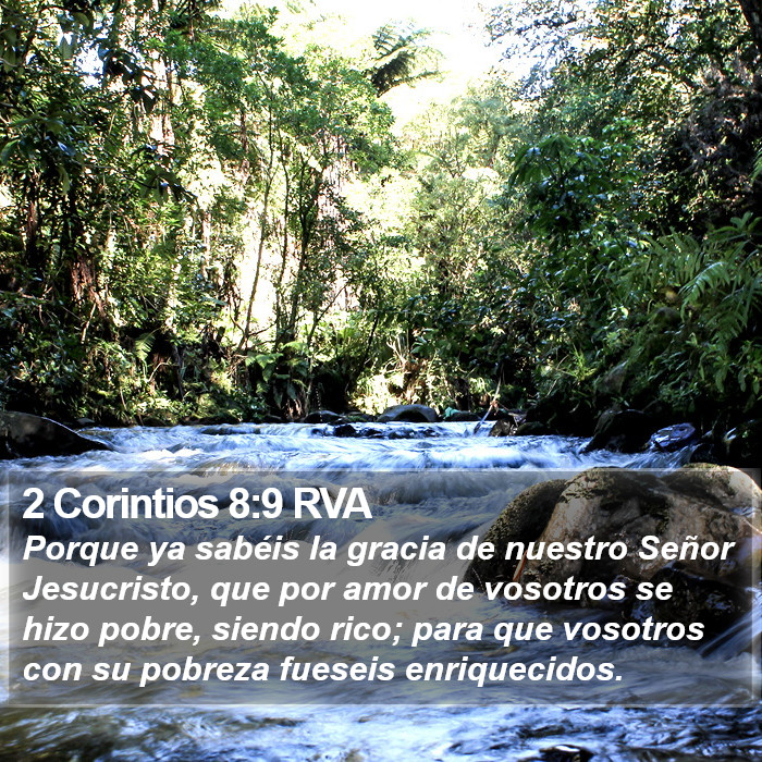 2 Corintios 8:9 RVA Bible Study