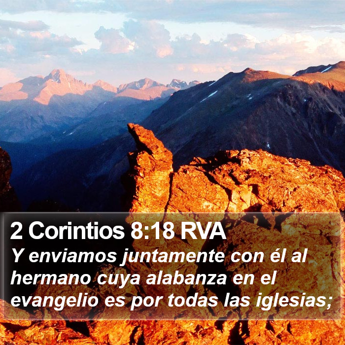 2 Corintios 8:18 RVA Bible Study