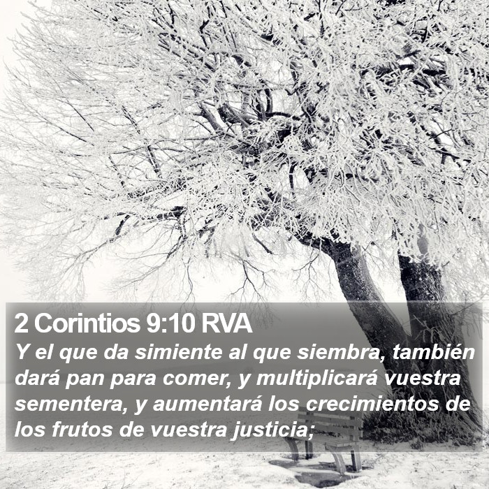 2 Corintios 9:10 RVA Bible Study