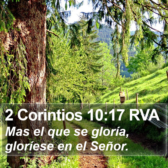 2 Corintios 10:17 RVA Bible Study