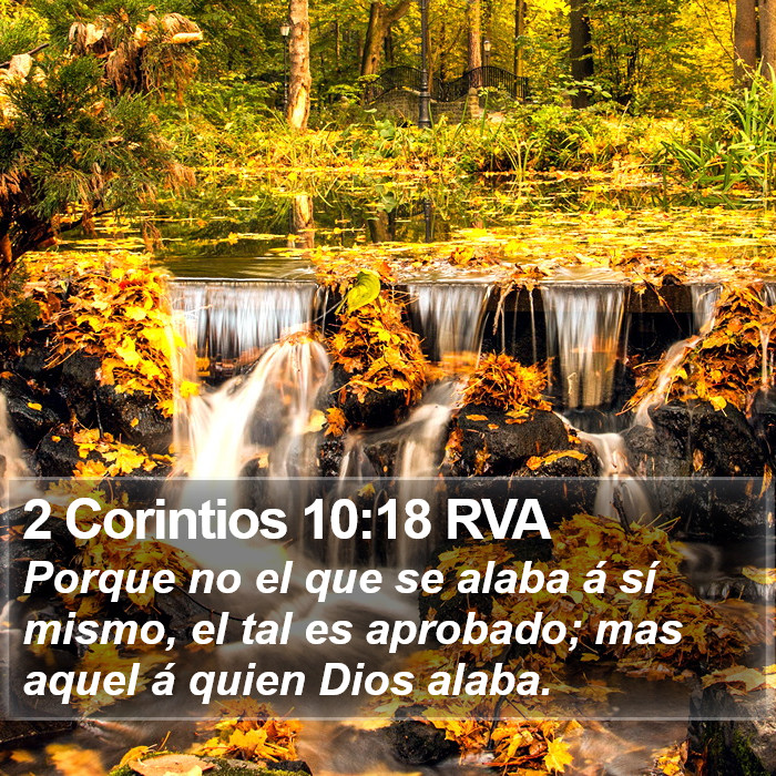 2 Corintios 10:18 RVA Bible Study