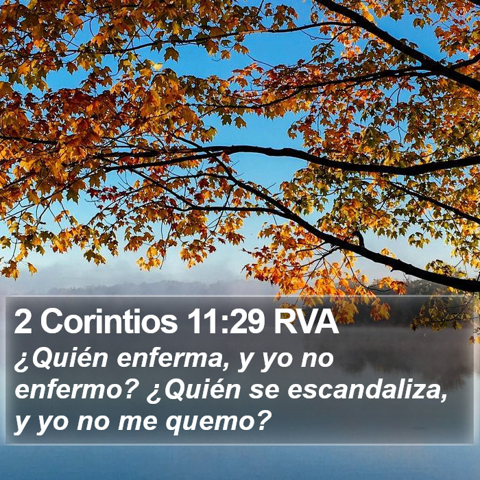 2 Corintios 11:29 RVA Bible Study