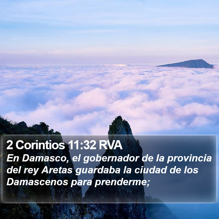 2 Corintios 11:32 RVA Bible Study