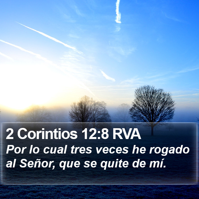 2 Corintios 12:8 RVA Bible Study