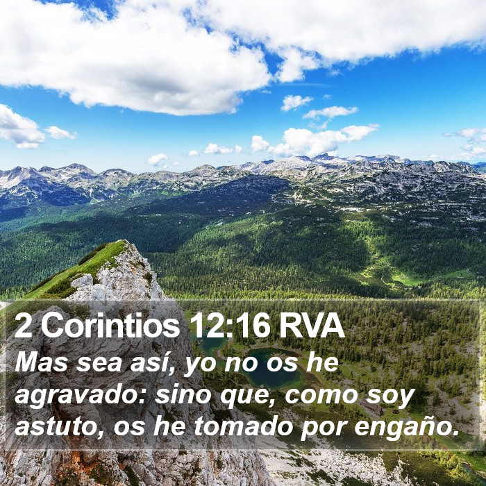 2 Corintios 12:16 RVA Bible Study