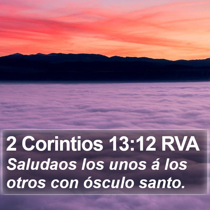 2 Corintios 13:12 RVA Bible Study