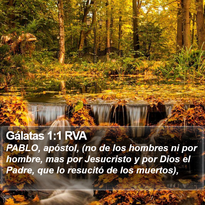 Gálatas 1:1 RVA Bible Study