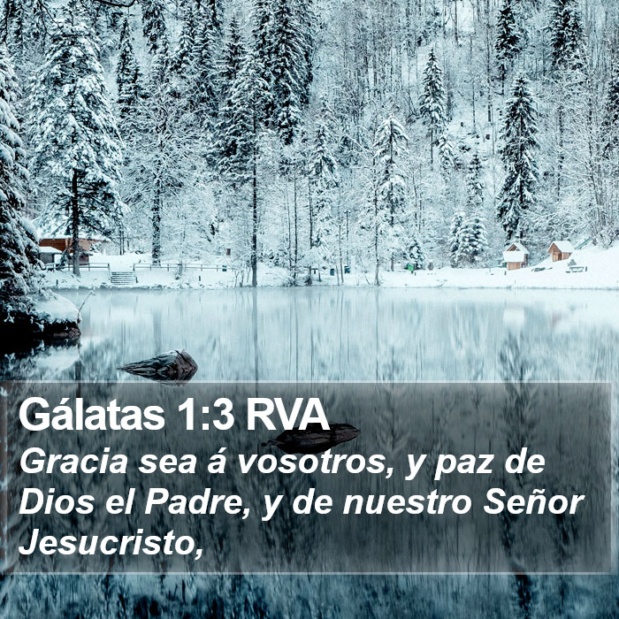 Gálatas 1:3 RVA Bible Study