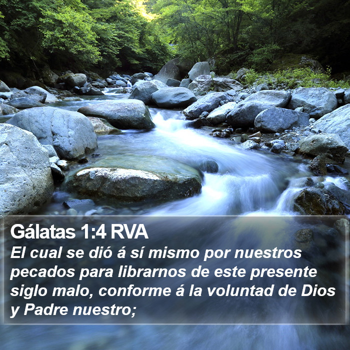 Gálatas 1:4 RVA Bible Study