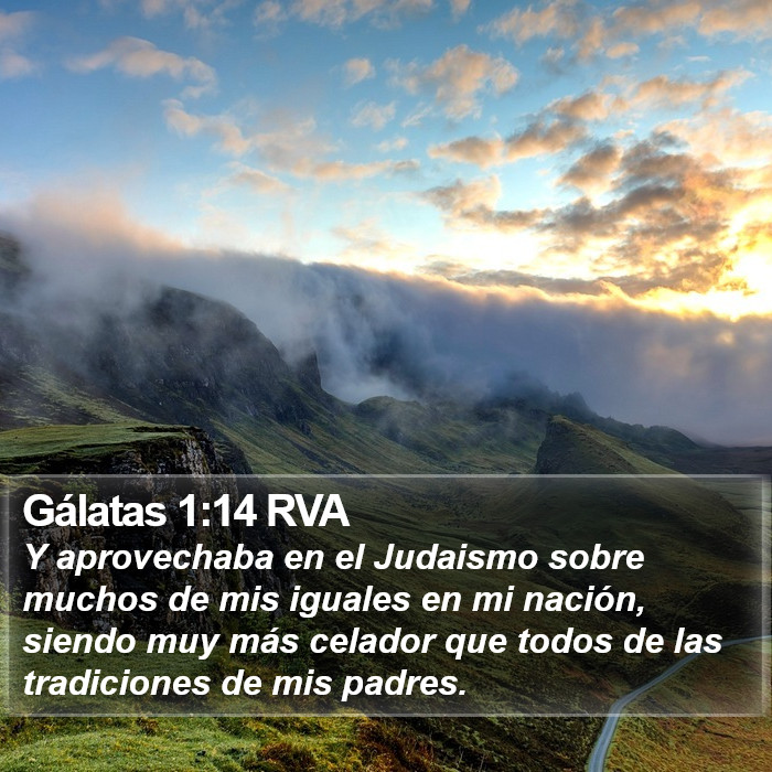 Gálatas 1:14 RVA Bible Study