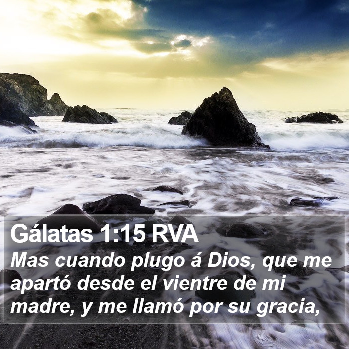 Gálatas 1:15 RVA Bible Study