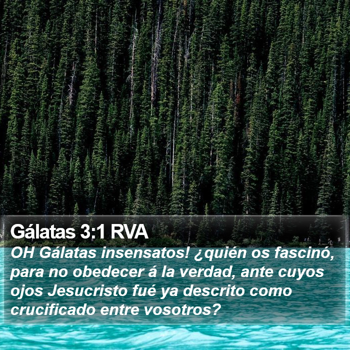 Gálatas 3:1 RVA Bible Study