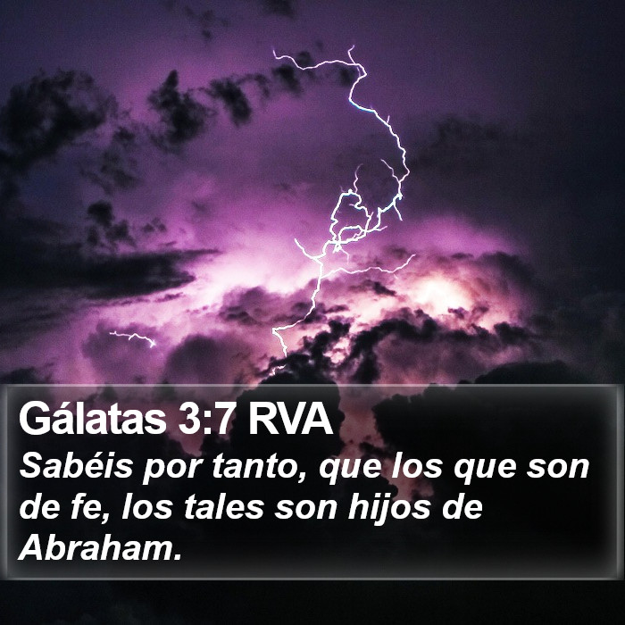 Gálatas 3:7 RVA Bible Study