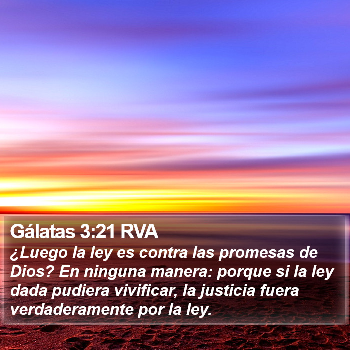 Gálatas 3:21 RVA Bible Study