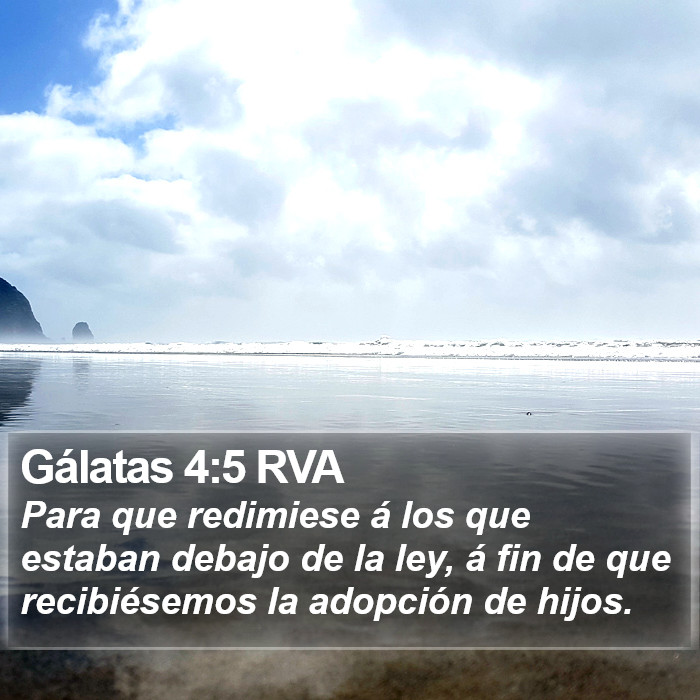 Gálatas 4:5 RVA Bible Study