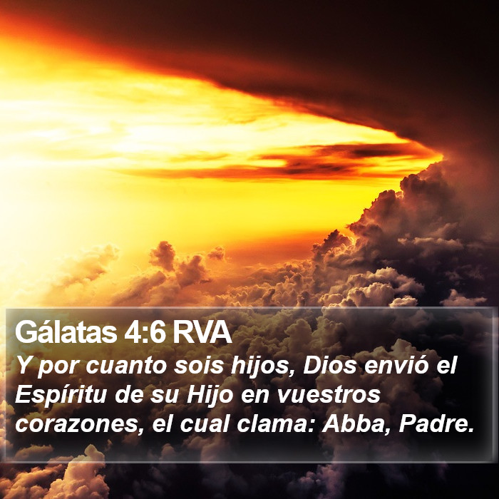 Gálatas 4:6 RVA Bible Study