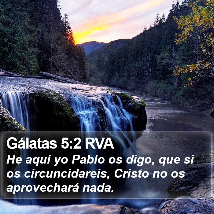 Gálatas 5:2 RVA Bible Study