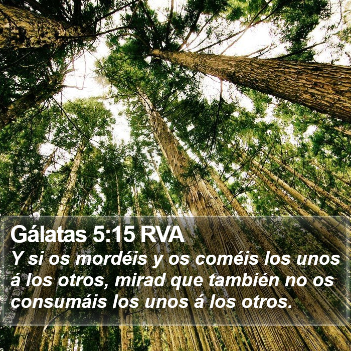 Gálatas 5:15 RVA Bible Study