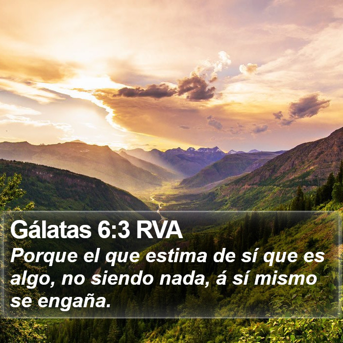 Gálatas 6:3 RVA Bible Study