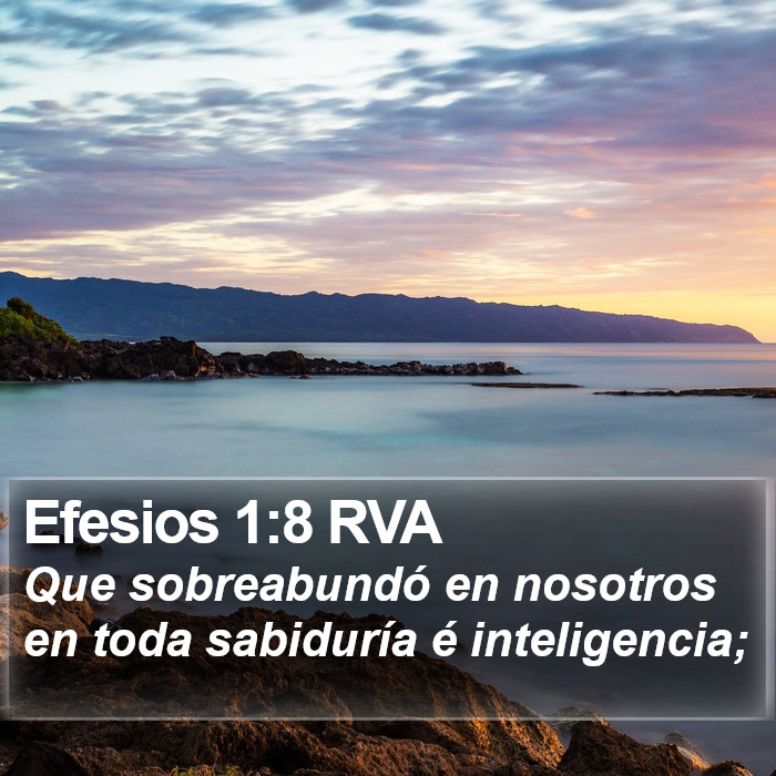 Efesios 1:8 RVA Bible Study