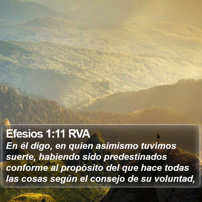 Efesios 1:11 RVA Bible Study