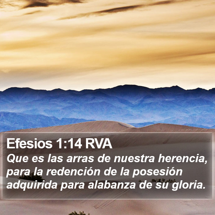 Efesios 1:14 RVA Bible Study