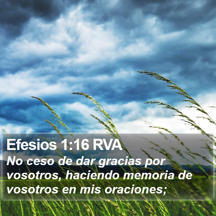 Efesios 1:16 RVA Bible Study