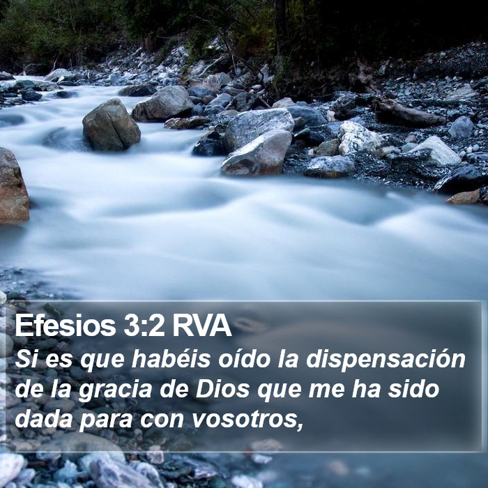 Efesios 3:2 RVA Bible Study