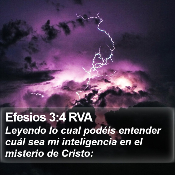 Efesios 3:4 RVA Bible Study