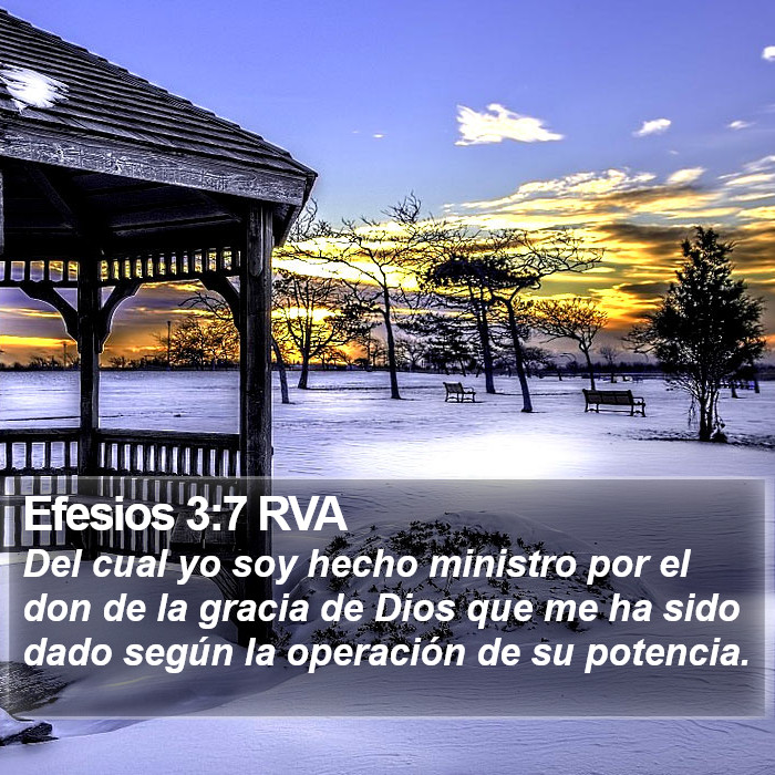 Efesios 3:7 RVA Bible Study