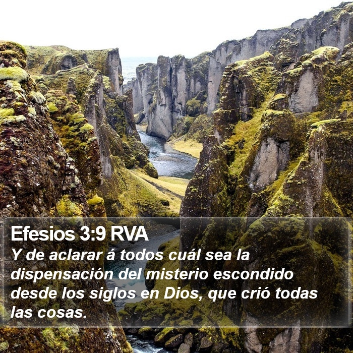 Efesios 3:9 RVA Bible Study