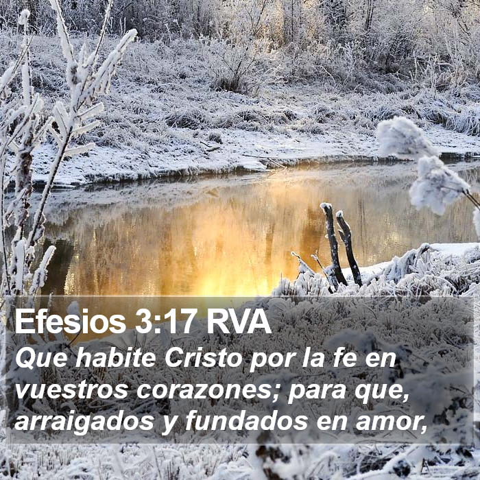 Efesios 3:17 RVA Bible Study