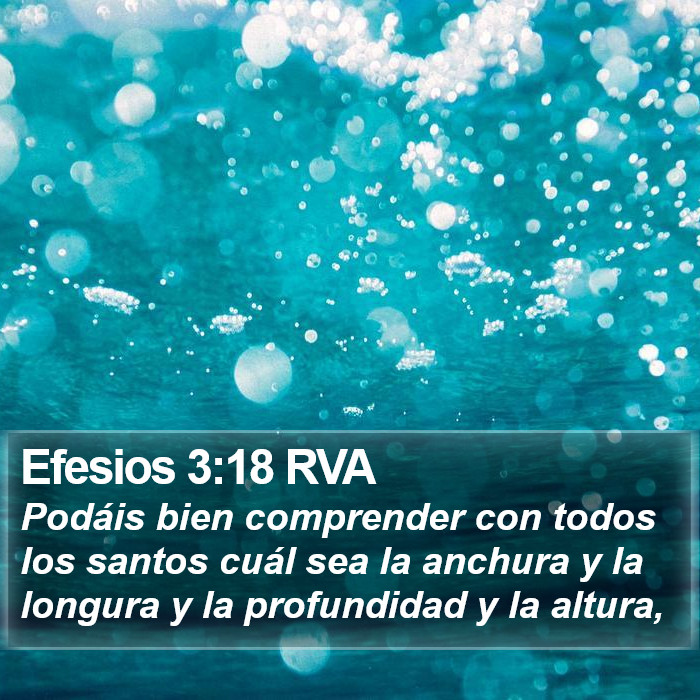 Efesios 3:18 RVA Bible Study