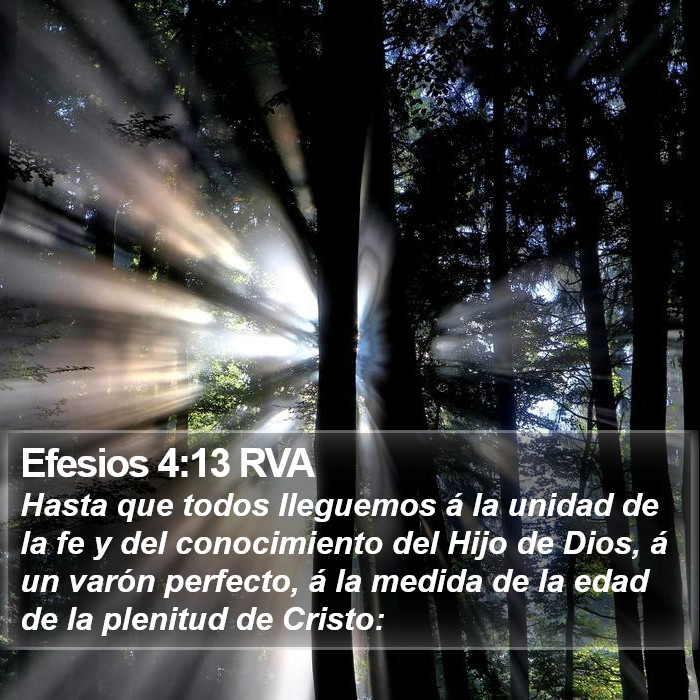 Efesios 4:13 RVA Bible Study